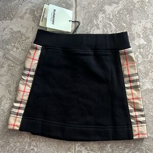 Burberry Nolen Skirt in Black, NWT, Size 3Y